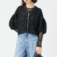 ﾌﾞﾗｯｸ&&モデル身長：162cm 着用サイズ：F&&