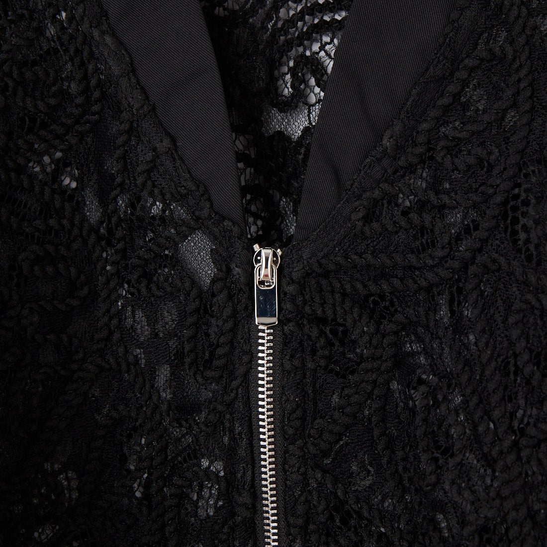 Jf Ready Made [ジェイエフレディメイド] コード刺繍ブルゾン [293-33242] ﾌﾞﾗｯｸ