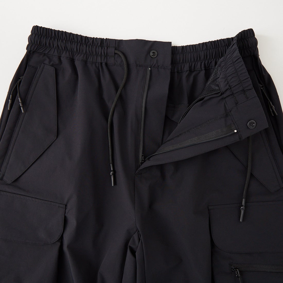 +phenix [プラスフェニックス] テックワイドカーゴパンツ [POB-26008F] SN90 BLACK