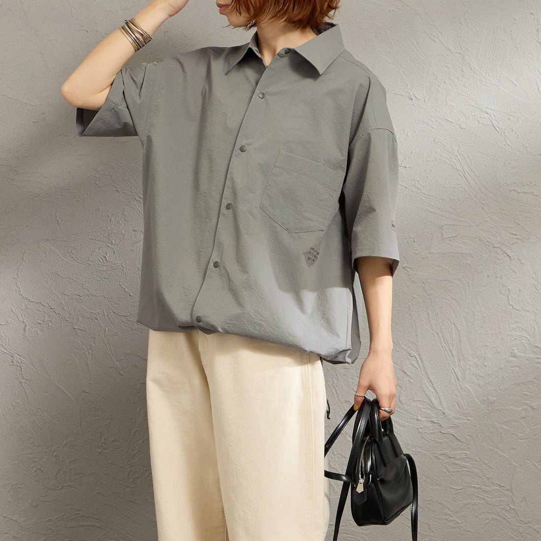 CHARCOAL&&モデル身長：158cm 着用サイズ：S&&