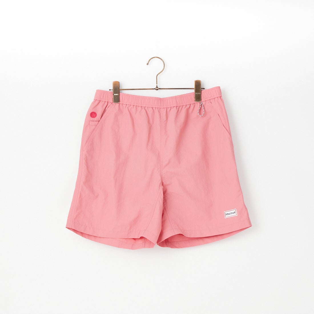 Marmot [マーモット] 別注 ワンポイントワッペンロゴ ユーティリティー ショートパンツ [MTSS26MHP341IN-JF] CORAL