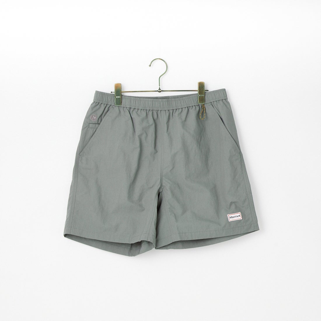 Marmot [マーモット] 別注 ワンポイントワッペンロゴ ユーティリティー ショートパンツ [MTSS26MHP341IN-JF] CHARCOAL