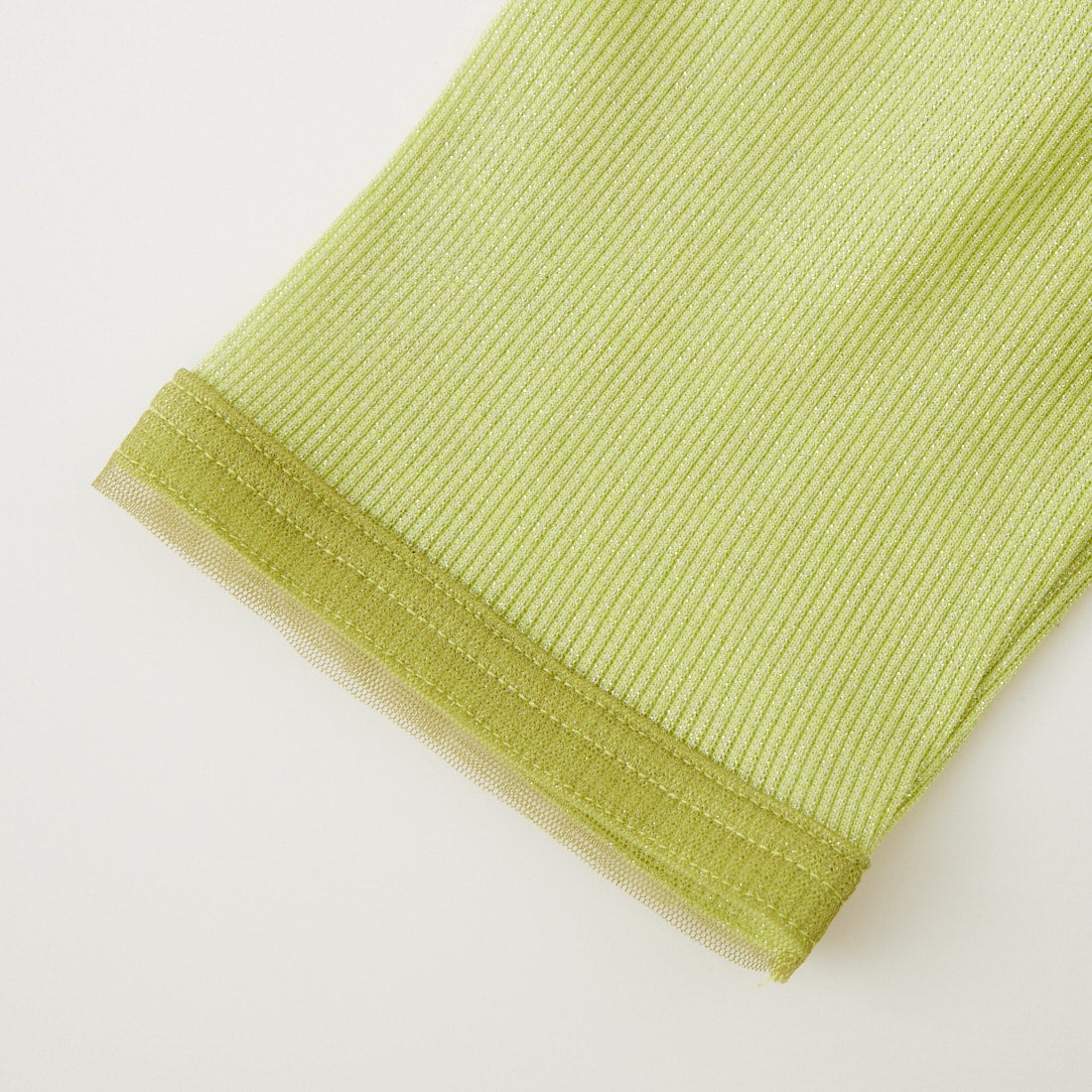 Jf Ready Made [ジェイエフレディメイド] ラメリブクルーネックTシャツ [8921130-01] 56 ﾗｲﾑ