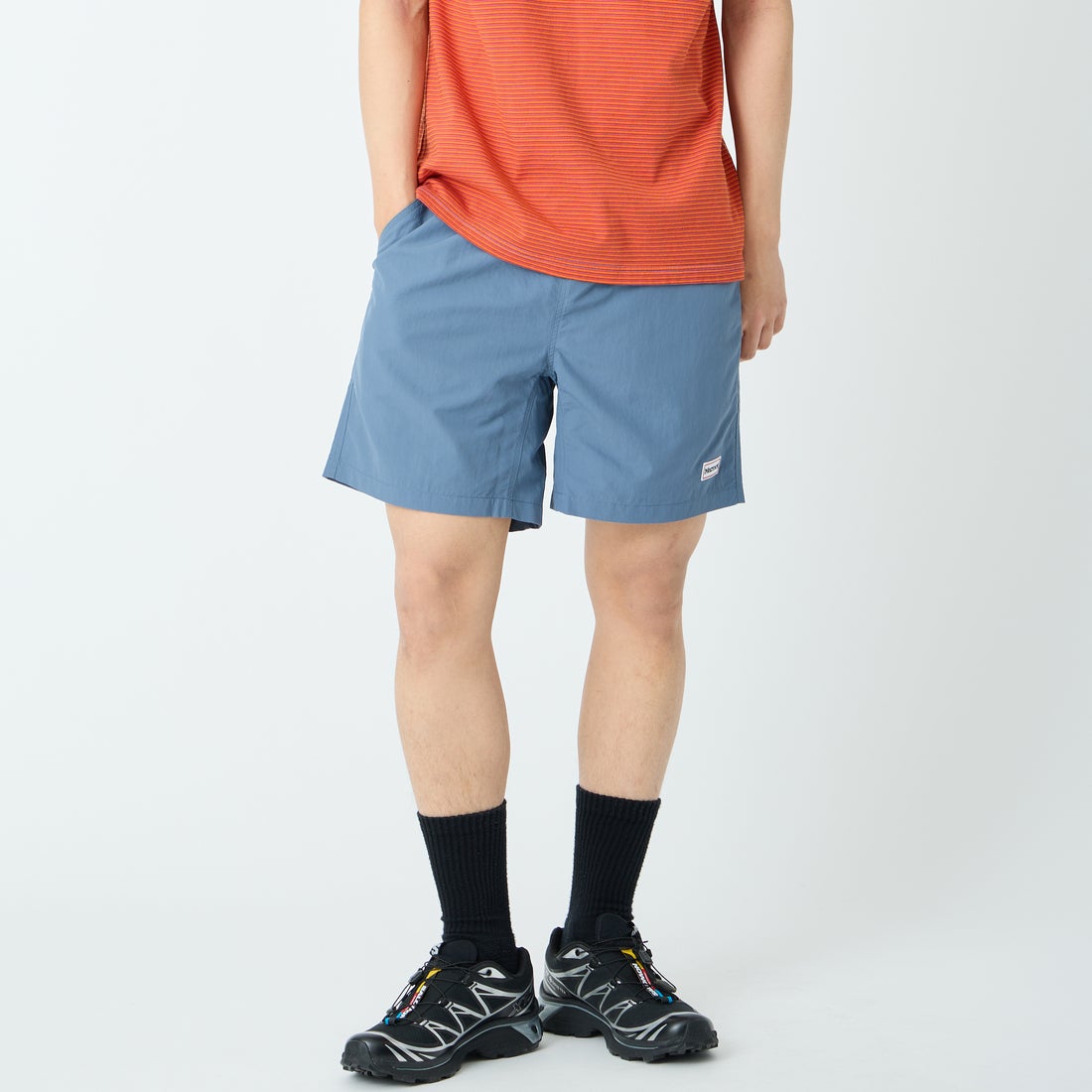 INDIGO&&モデル身長：179cm 着用サイズ：L&&