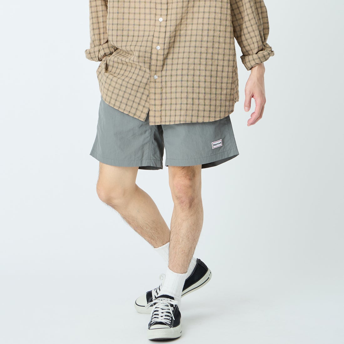 CHARCOAL&&モデル身長：168cm 着用サイズ：L&&