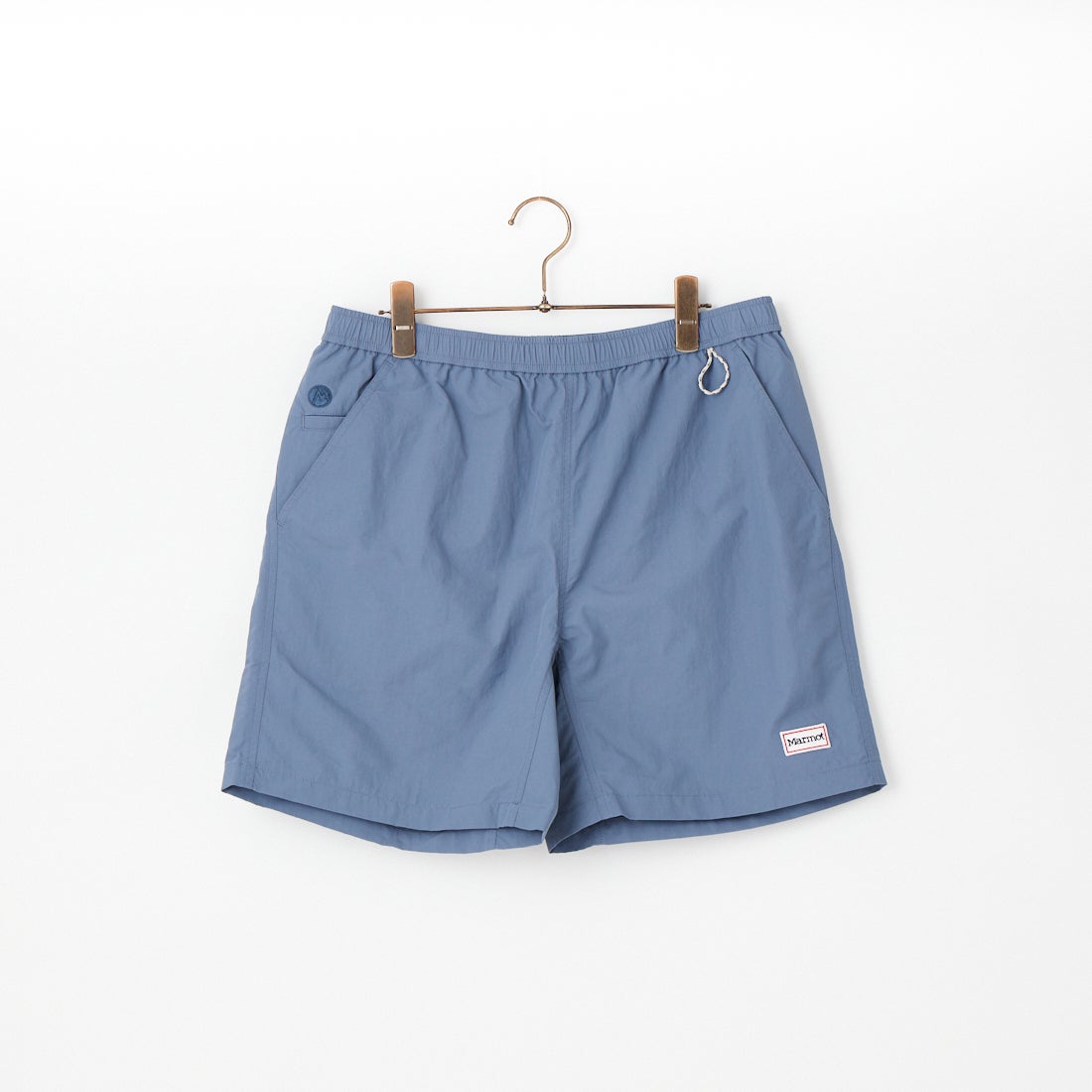 Marmot [マーモット] 別注 ワンポイントワッペンロゴ ユーティリティー ショートパンツ [MTSS26MHP341IN-JF] INDIGO