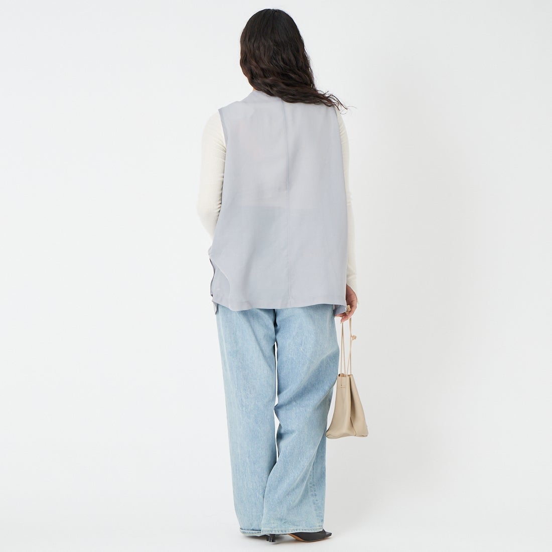 Maison de L'allure [メゾン ドゥ ラリュール] シアーハンティングジャケット [M26312010] 05 L.GRAY