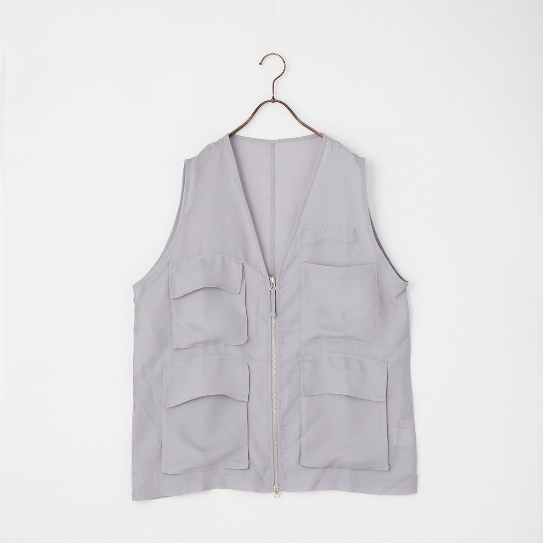 Maison de L'allure [メゾン ドゥ ラリュール] シアーハンティングジャケット [M26312010] 05 L.GRAY