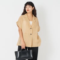 22 BEIGE&&モデル身長：162cm 着用サイズ：F&&