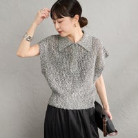 09 BLACK&&モデル身長：150cm 着用サイズ：F&&