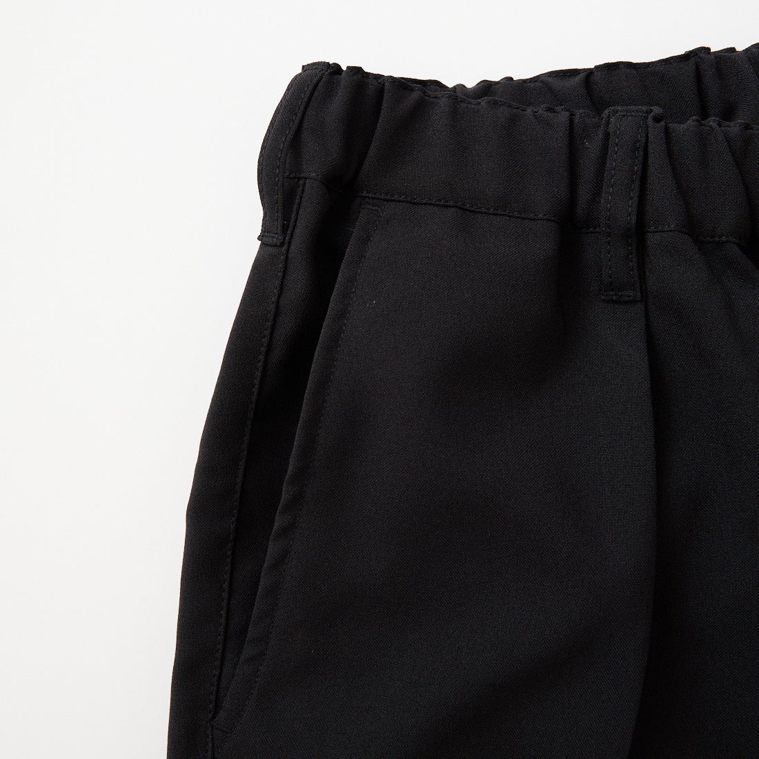 Noir Fabrik [ヌワールファブリック] CDマットウースストレッチバギーイージーパンツ [NF-262-014] 61 BLK