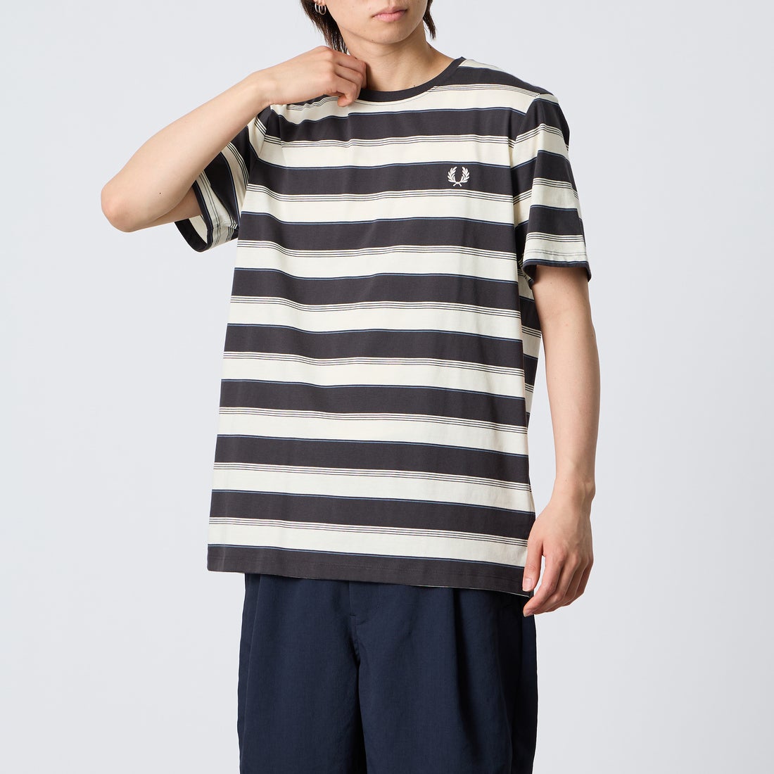 FRED PERRY フレッドペリー バックストライプ ポロシャツ サイズ10