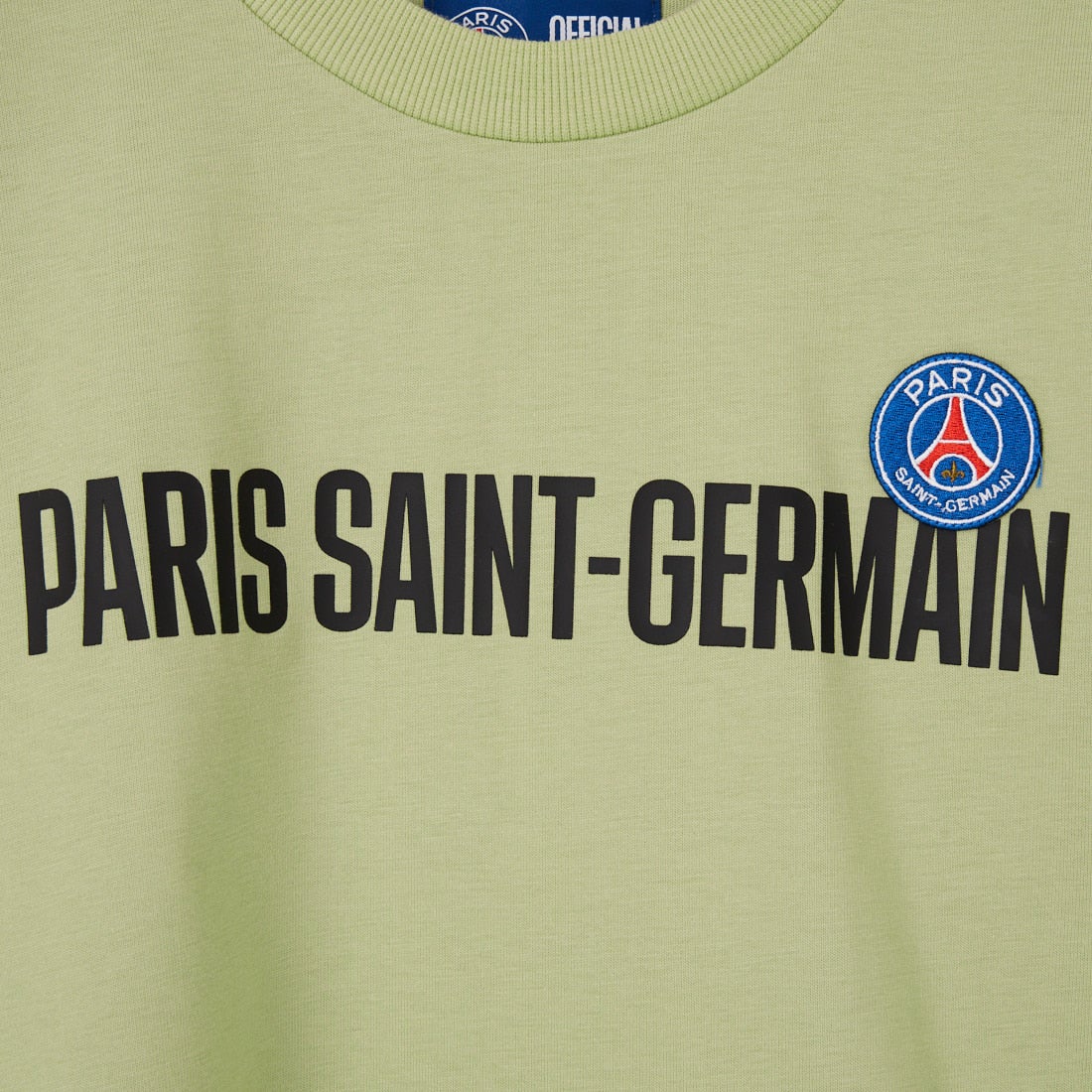 PARIS SAINT-GERMAN [パリ・サンジェルマン] PSGロゴプリント ショートスリーブTシャツ [PS0126SS0003] LT.KHAKI