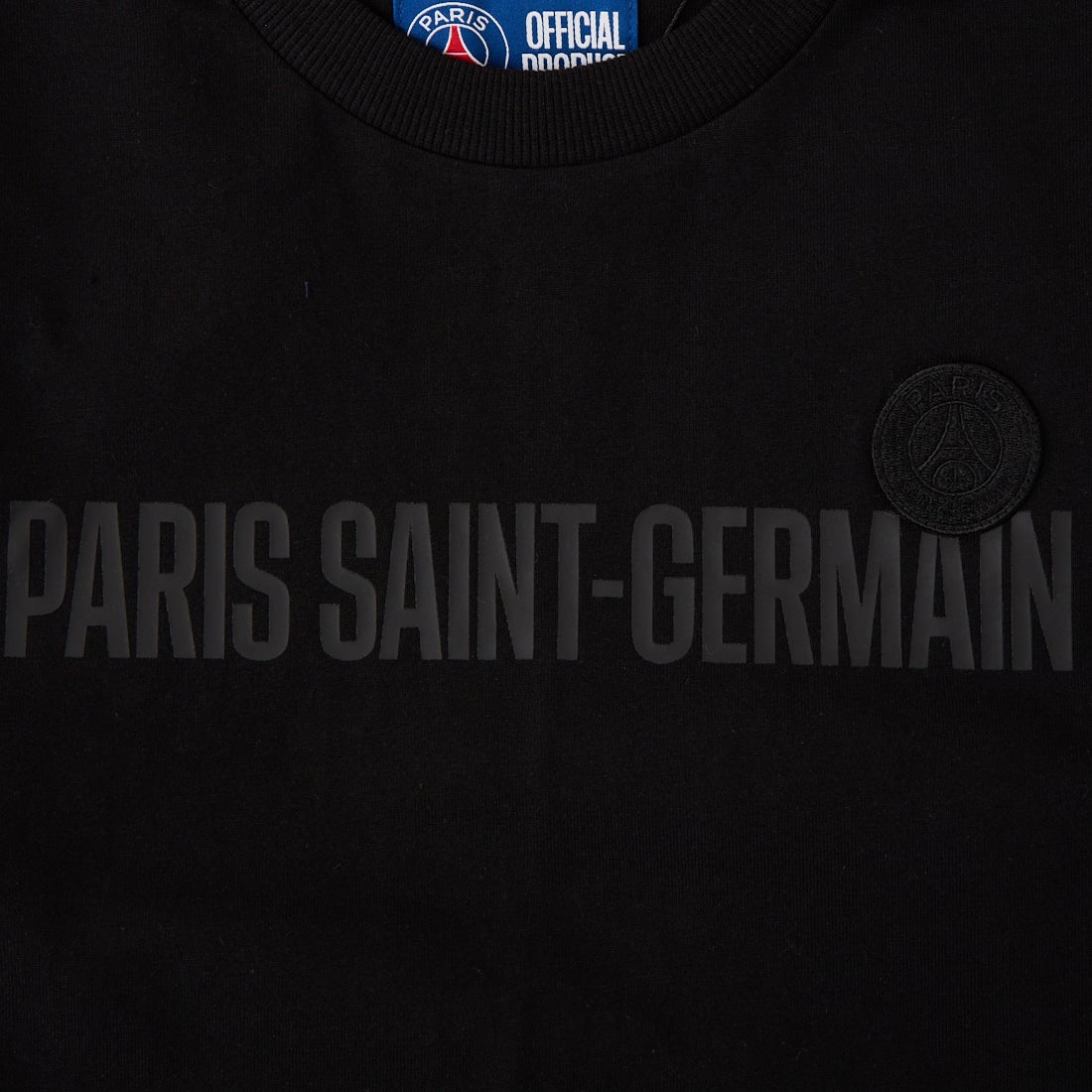 PARIS SAINT-GERMAN [パリ・サンジェルマン] PSGロゴプリント ショートスリーブTシャツ [PS0126SS0003] BLACK