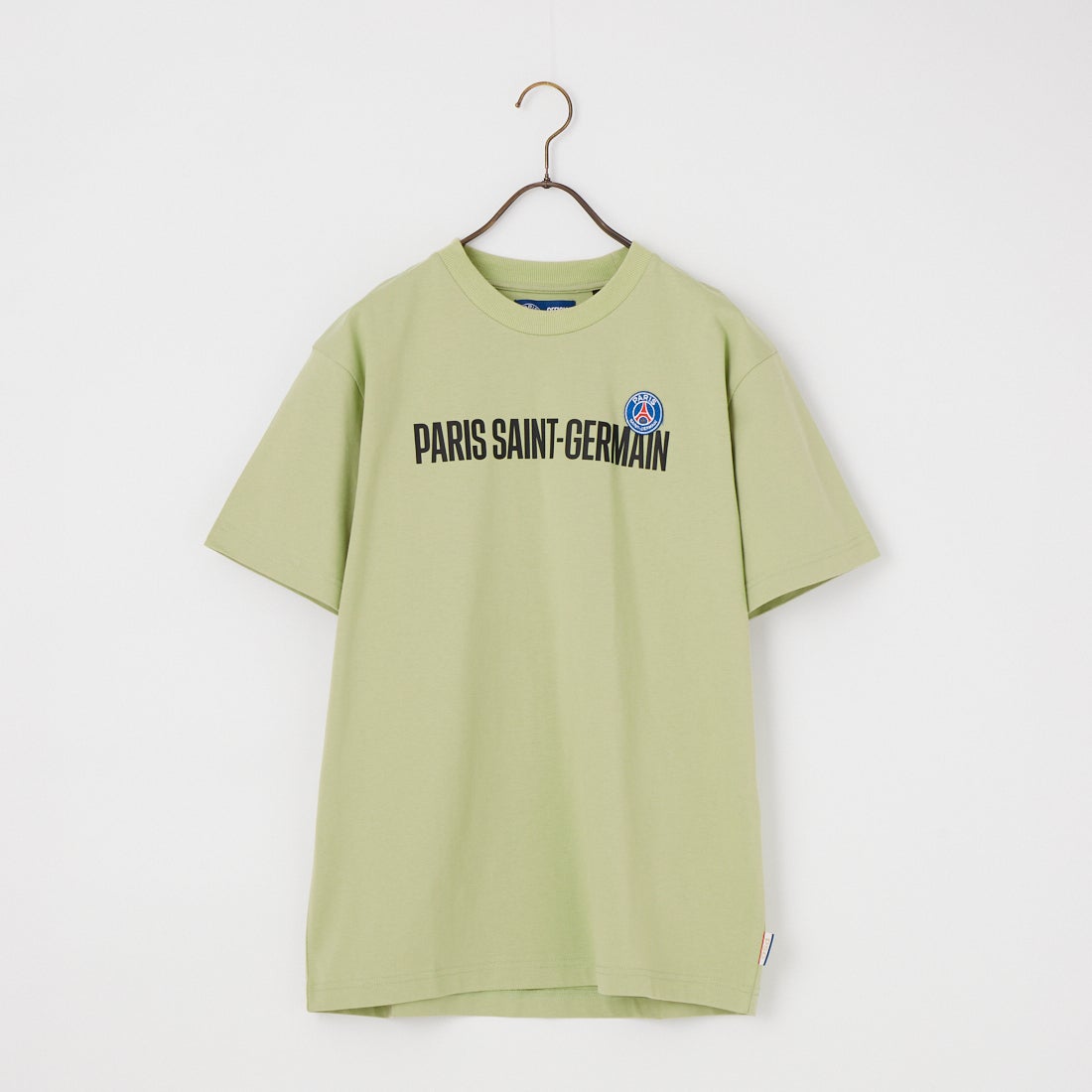 PARIS SAINT-GERMAN [パリ・サンジェルマン] PSGロゴプリント ショートスリーブTシャツ [PS0126SS0003] LT.KHAKI