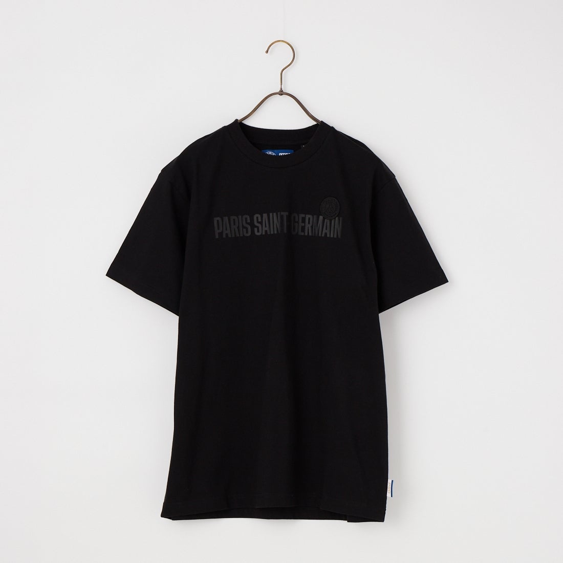 PARIS SAINT-GERMAN [パリ・サンジェルマン] PSGロゴプリント ショートスリーブTシャツ [PS0126SS0003] BLACK