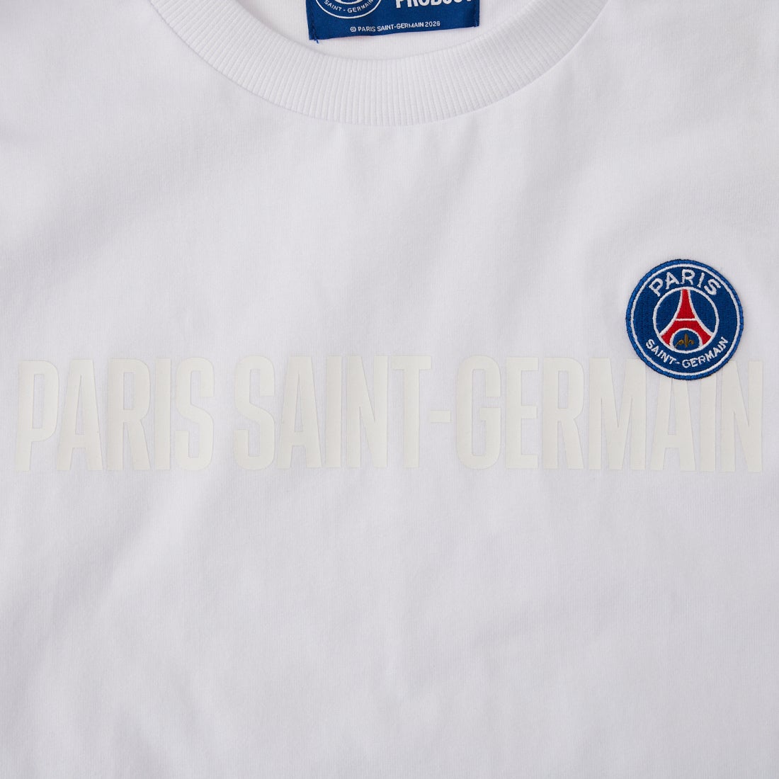 PARIS SAINT-GERMAN [パリ・サンジェルマン] PSGロゴプリント ショートスリーブTシャツ [PS0126SS0003] WHITE
