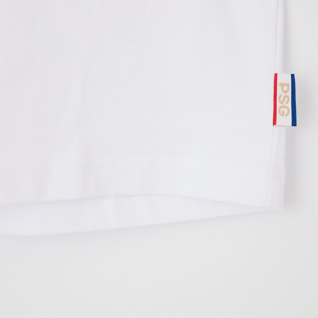 PARIS SAINT-GERMAN [パリ・サンジェルマン] バーティカルロゴ バックプリント ショートスリーブTシャツ [PS0126SS0004] WHITE