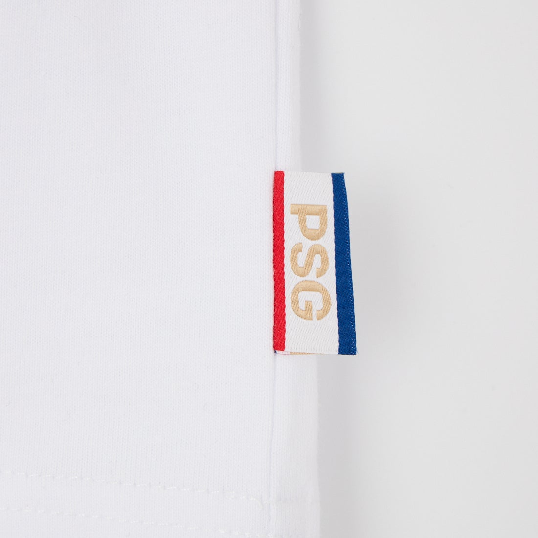 PARIS SAINT-GERMAN [パリ・サンジェルマン] バーティカルロゴ バックプリント ショートスリーブTシャツ [PS0126SS0004] WHITE