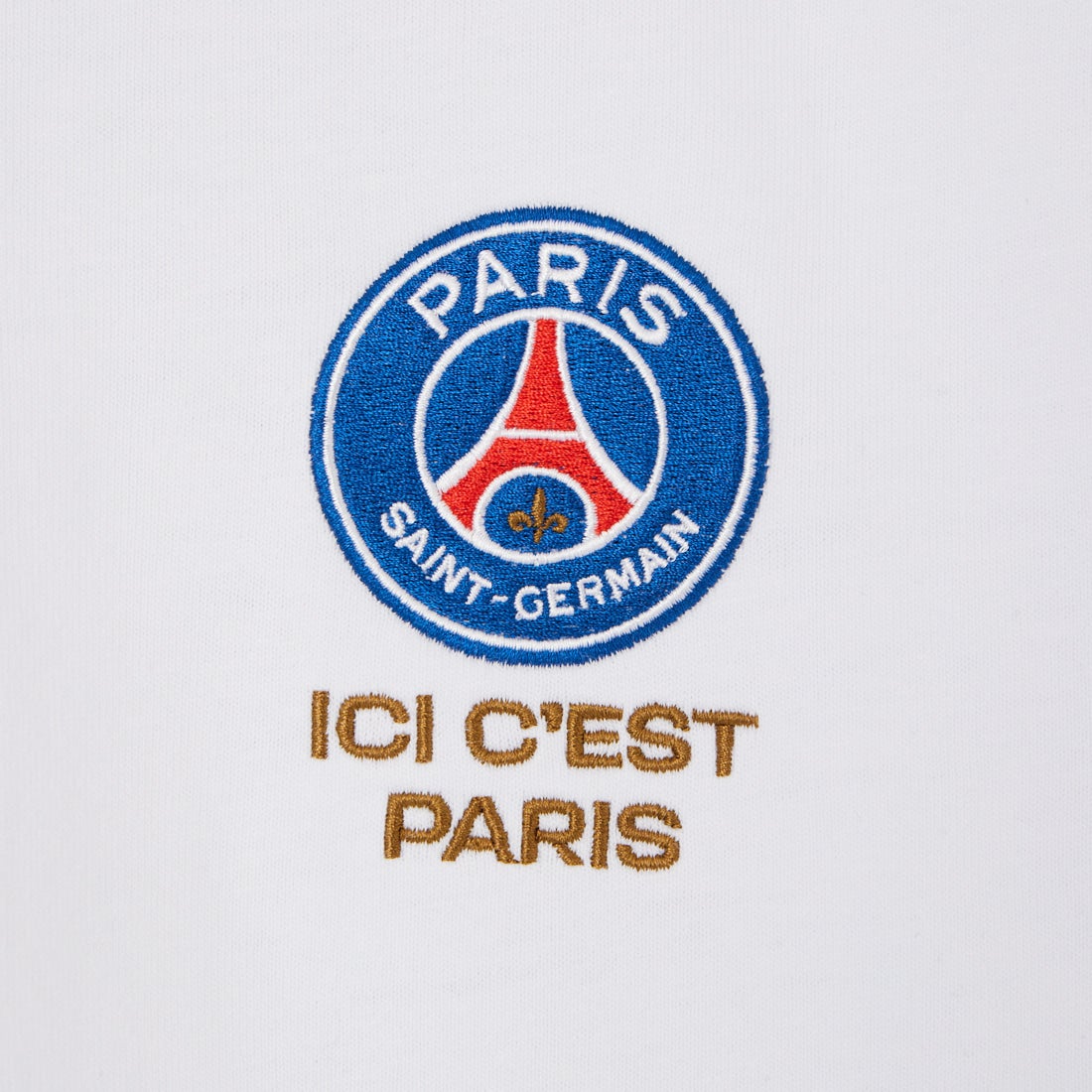 PARIS SAINT-GERMAN [パリ・サンジェルマン] バーティカルロゴ バックプリント ショートスリーブTシャツ [PS0126SS0004] WHITE