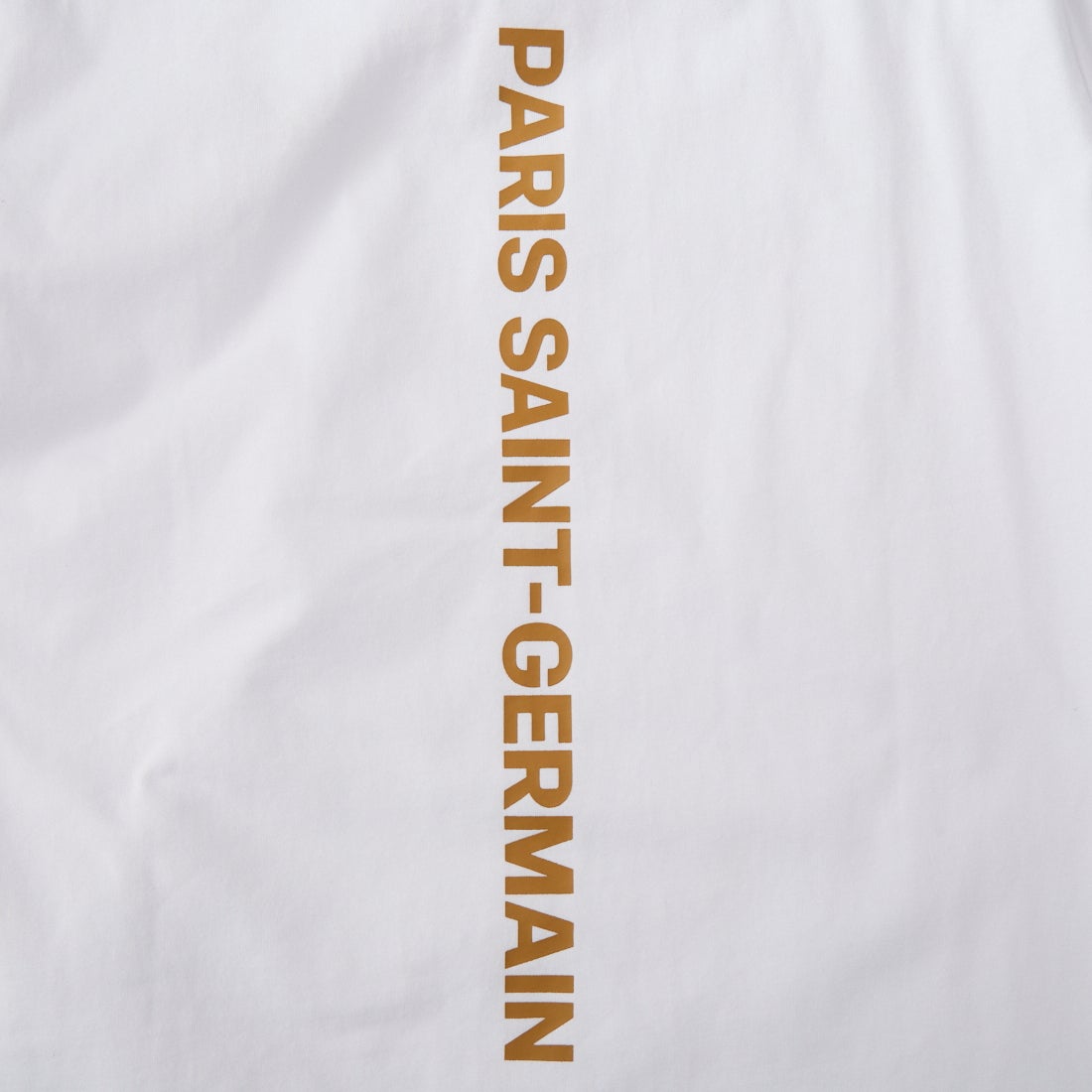 PARIS SAINT-GERMAN [パリ・サンジェルマン] バーティカルロゴ バックプリント ショートスリーブTシャツ [PS0126SS0004] WHITE