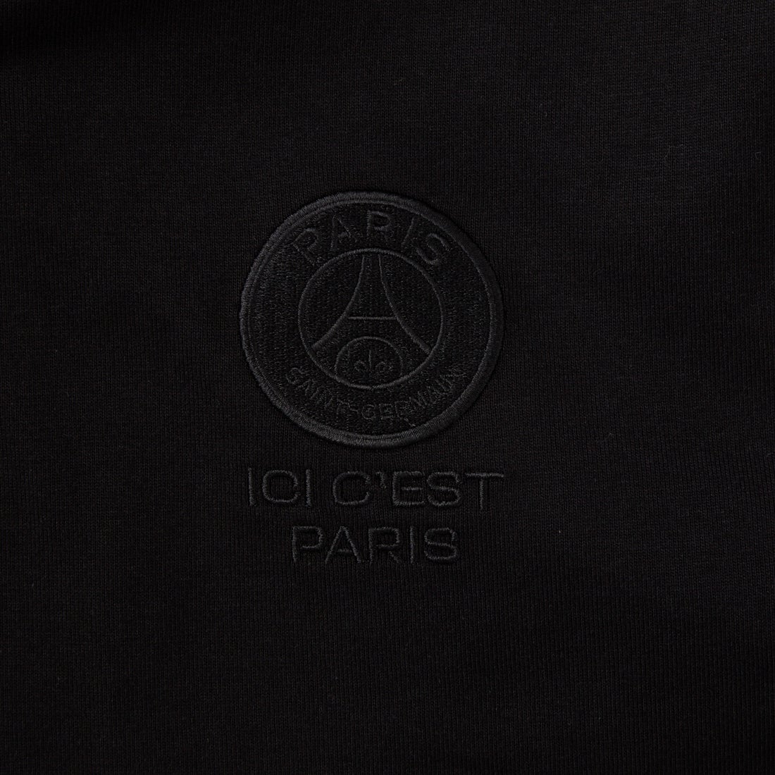 PARIS SAINT-GERMAN [パリ・サンジェルマン] バーティカルロゴ バックプリント ショートスリーブTシャツ [PS0126SS0004] BLACK