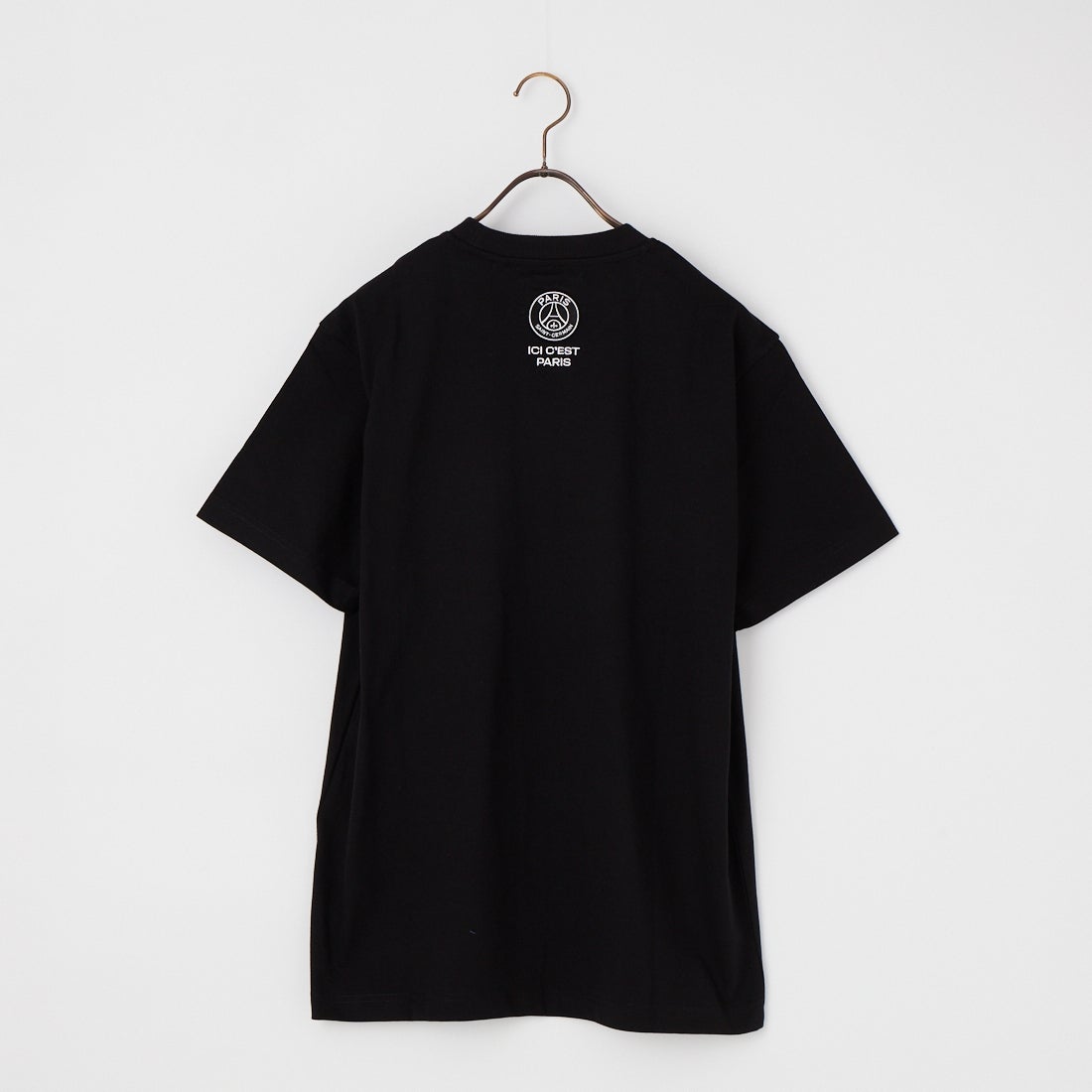 PARIS SAINT-GERMAN [パリ・サンジェルマン] PARISロゴ ラバープリント ショートスリーブTシャツ [PS0126SS0006] BLACK