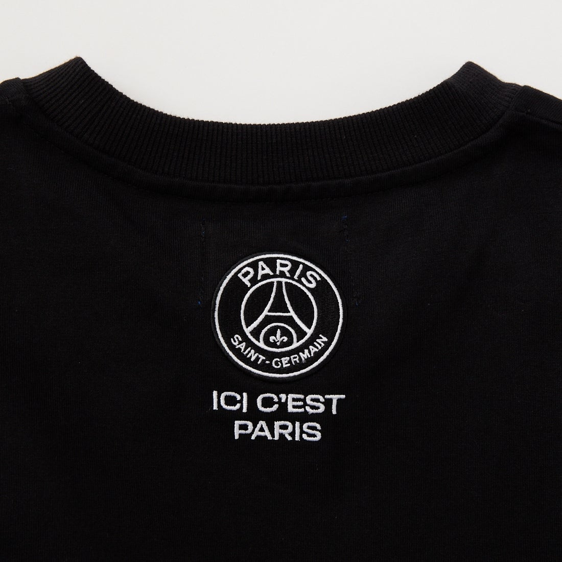 PARIS SAINT-GERMAN [パリ・サンジェルマン] PARISロゴ ラバープリント ショートスリーブTシャツ [PS0126SS0006] BLACK