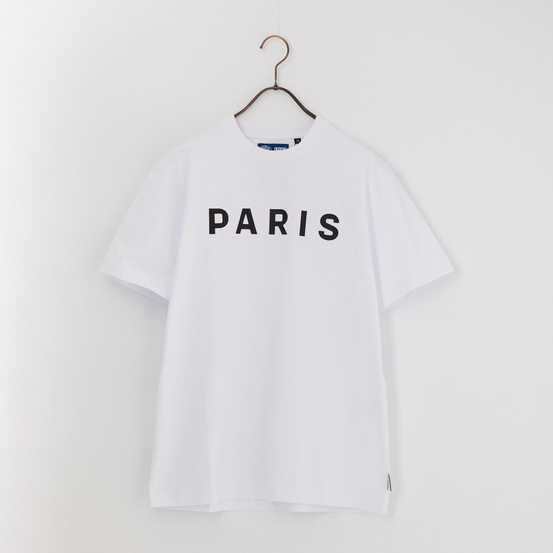 PARIS SAINT-GERMAN [パリ・サンジェルマン] PARISロゴ ラバープリント ショートスリーブTシャツ [PS0126SS0006] WHITE