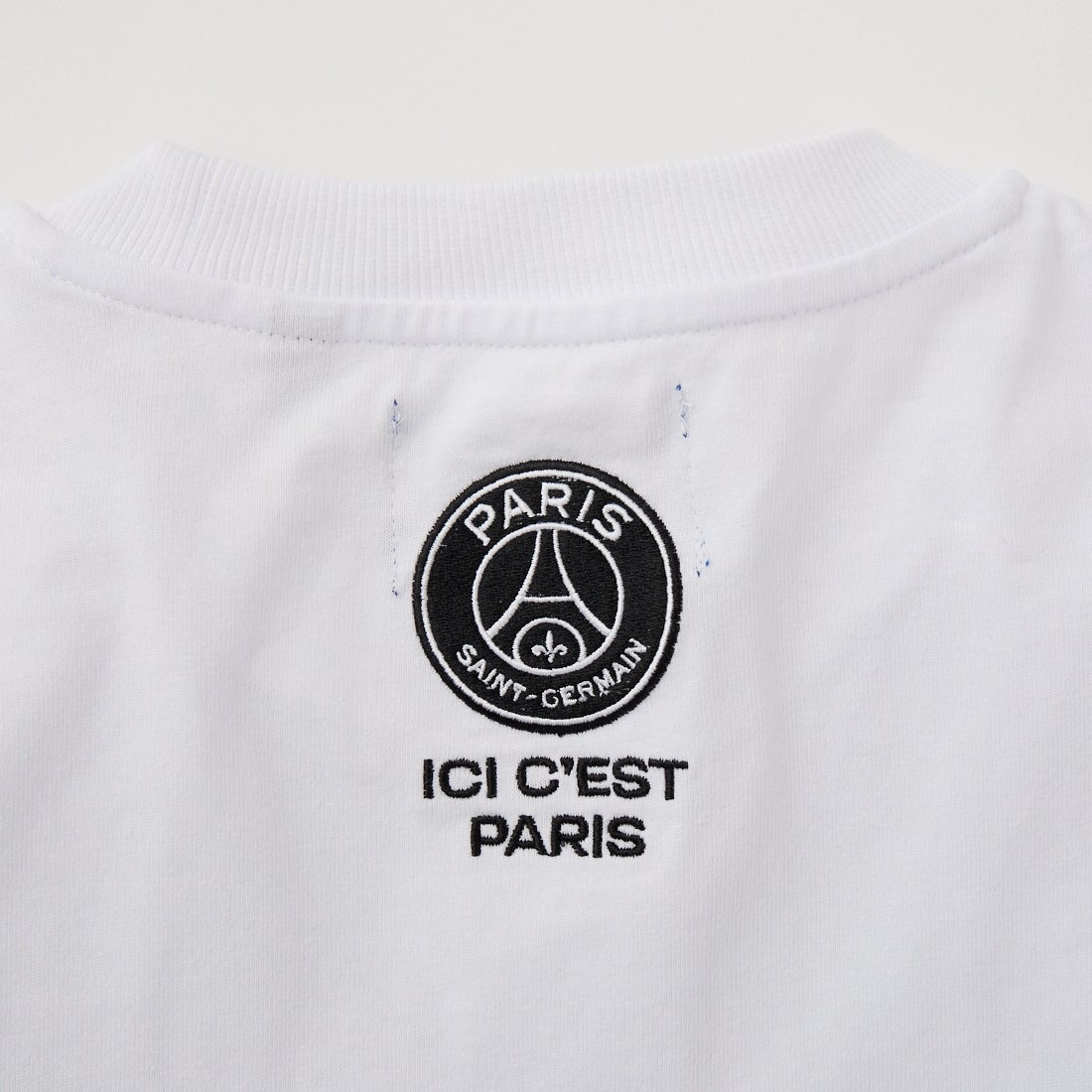 PARIS SAINT-GERMAN [パリ・サンジェルマン] PARISロゴ ラバープリント ショートスリーブTシャツ [PS0126SS0006] WHITE