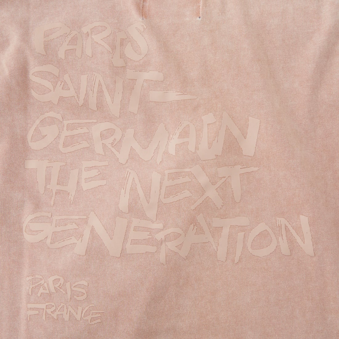 PARIS SAINT-GERMAN [パリ・サンジェルマン] バックプリント ショートスリーブTシャツ [PS0126SS0008] IVORY