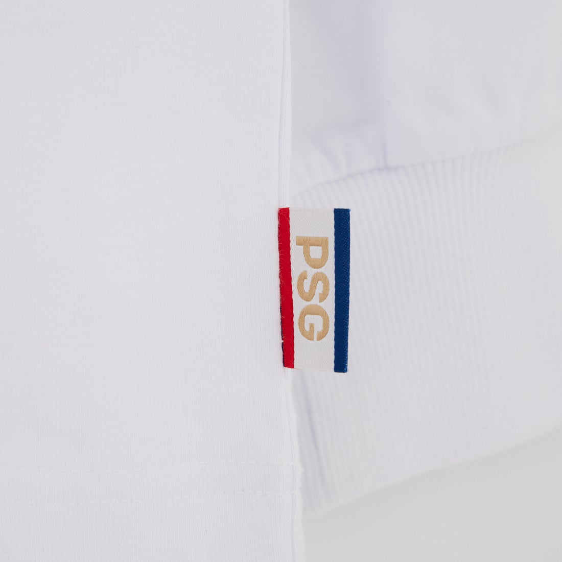 PARIS SAINT-GERMAN [パリ・サンジェルマン] ワッペン刺繍ロゴ スリーブプリント ロングスリーブTシャツ [PS0326SS0001] WHITE