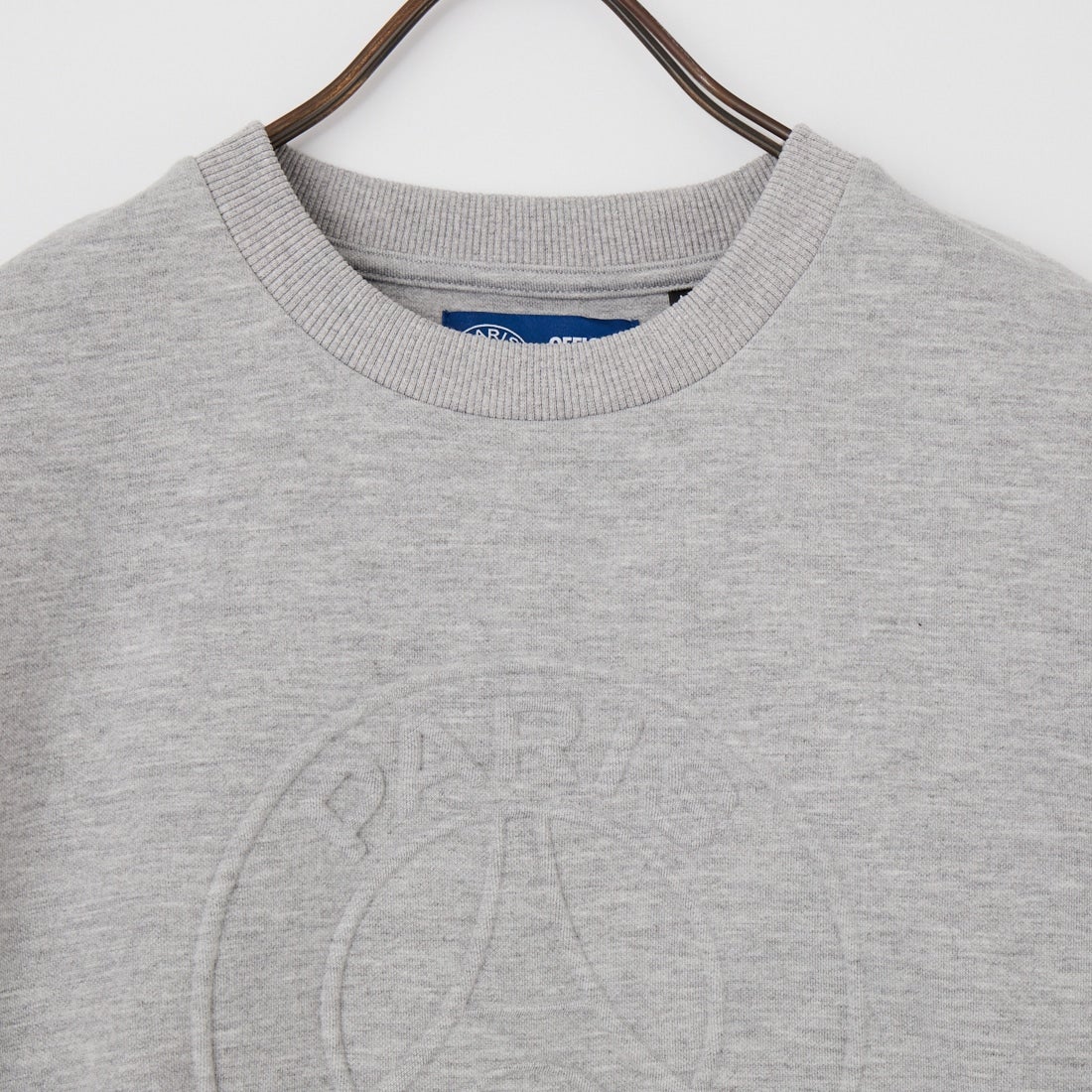 PARIS SAINT-GERMAN [パリ・サンジェルマン] PSGエンボスロゴ ショートスリーブTシャツ [PS0526SS0001] H.GRAY