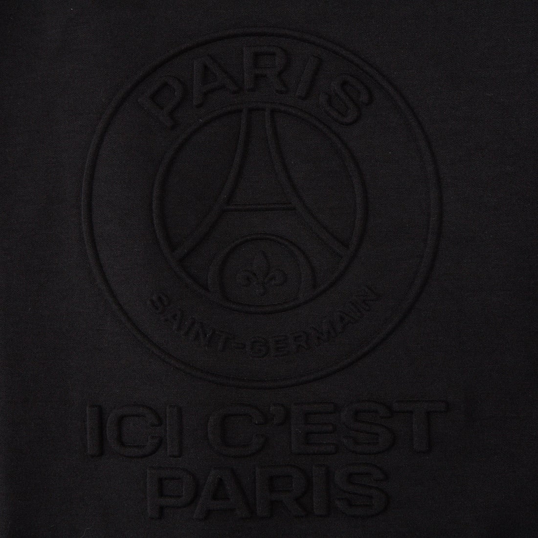 PARIS SAINT-GERMAN [パリ・サンジェルマン] PSGエンボスロゴ ショートスリーブTシャツ [PS0526SS0001] BLACK