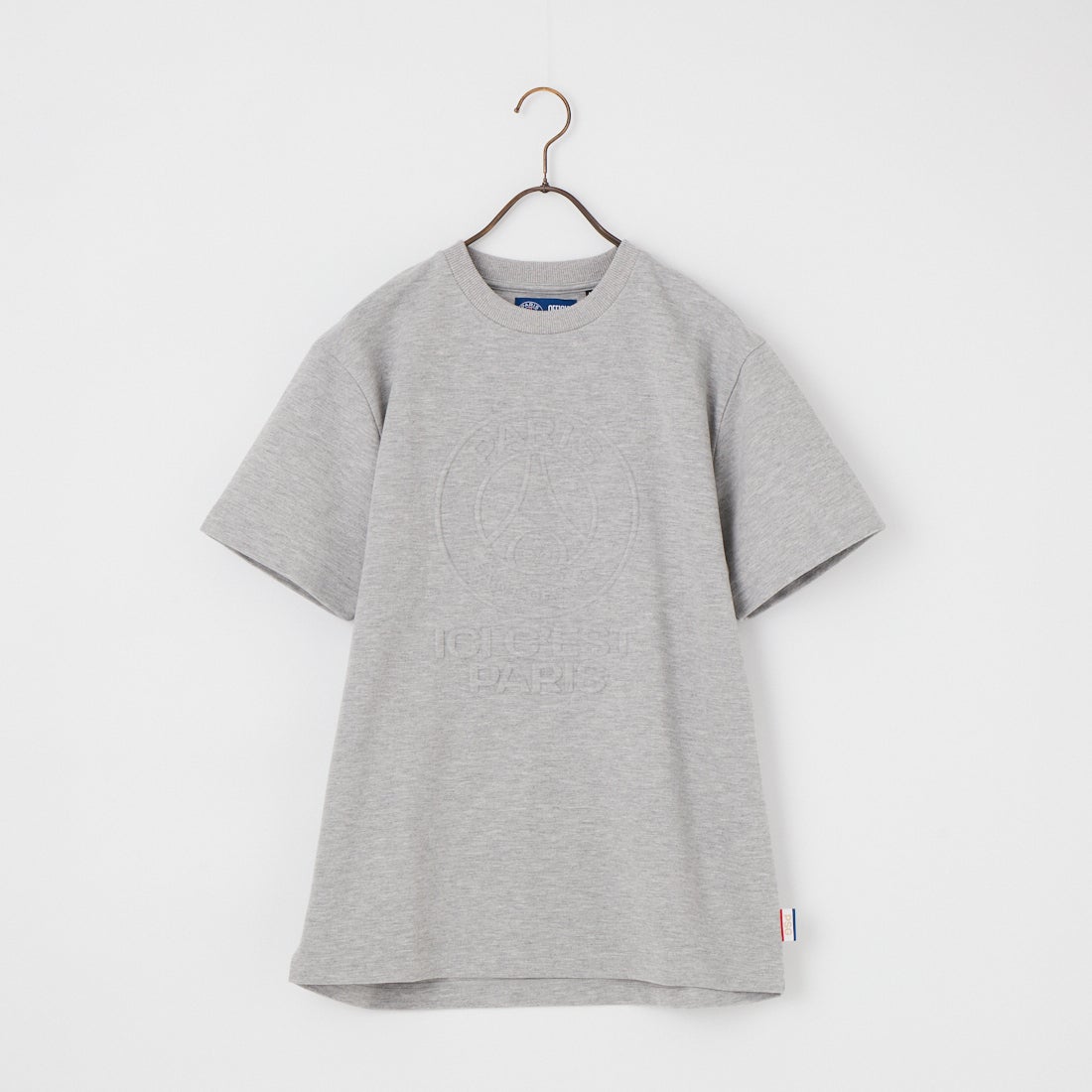 PARIS SAINT-GERMAN [パリ・サンジェルマン] PSGエンボスロゴ ショートスリーブTシャツ [PS0526SS0001] H.GRAY