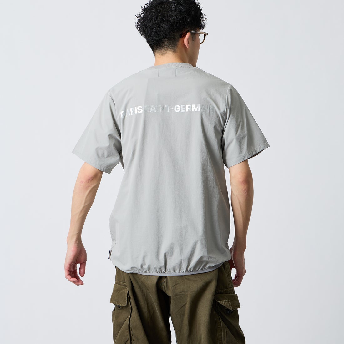 LT.GRAY&&モデル身長：168cm 着用サイズ：M&&