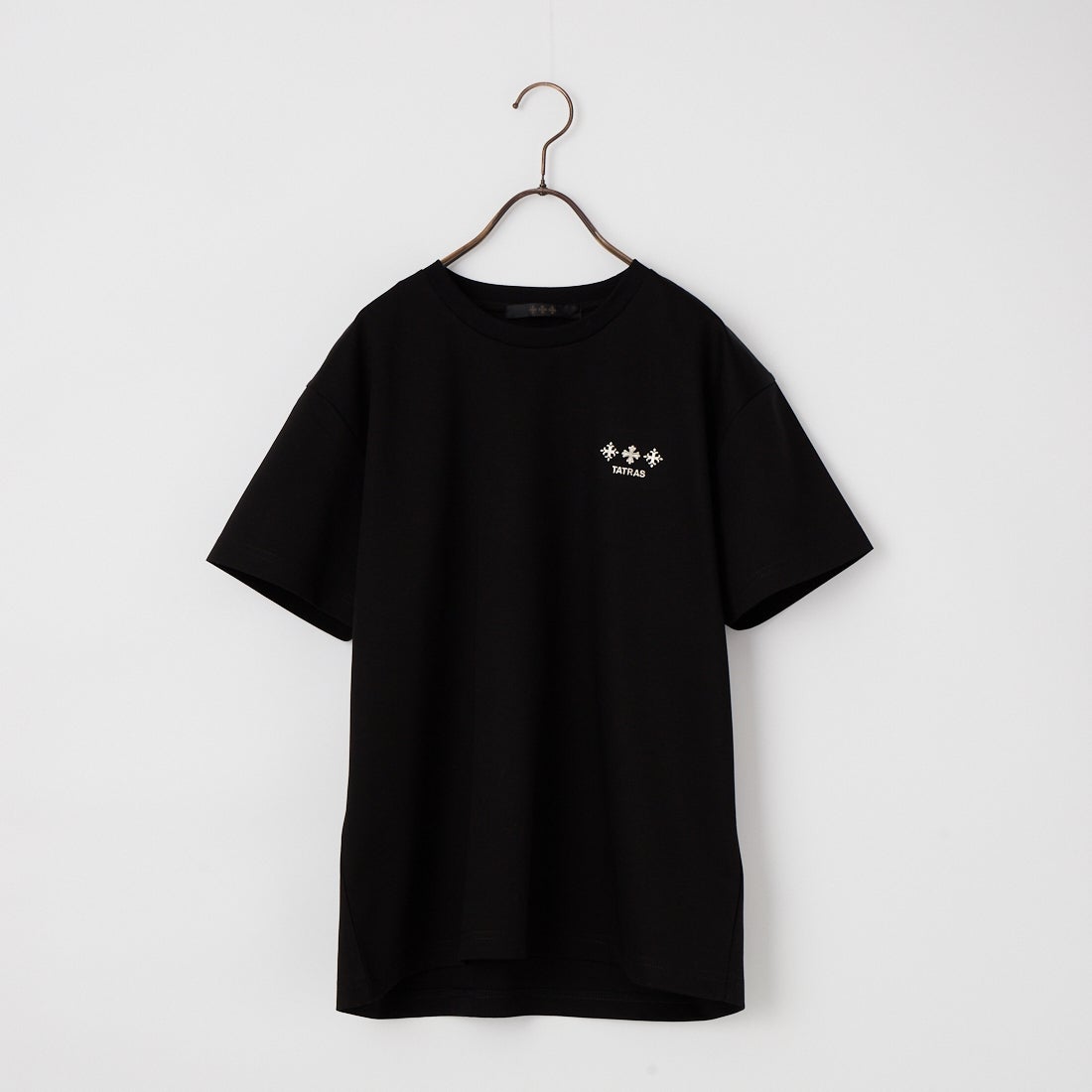 TATRAS [タトラス] GISELLA/ジゼラ ショートスリーブTシャツ [LCKZ0750083588] BLACK