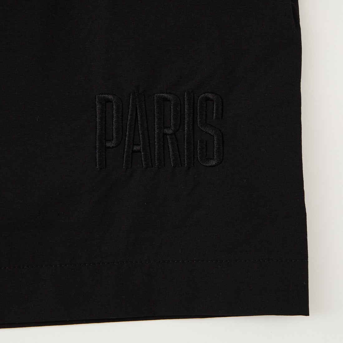 PARIS SAINT-GERMAN [パリ・サンジェルマン] ワッペン刺繍ロゴ ショートパンツ [PS1226SS0002] BLACK