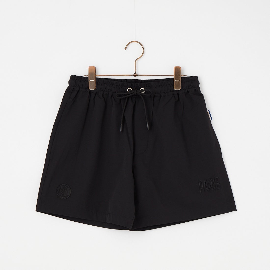 PARIS SAINT-GERMAN [パリ・サンジェルマン] ワッペン刺繍ロゴ ショートパンツ [PS1226SS0002] BLACK