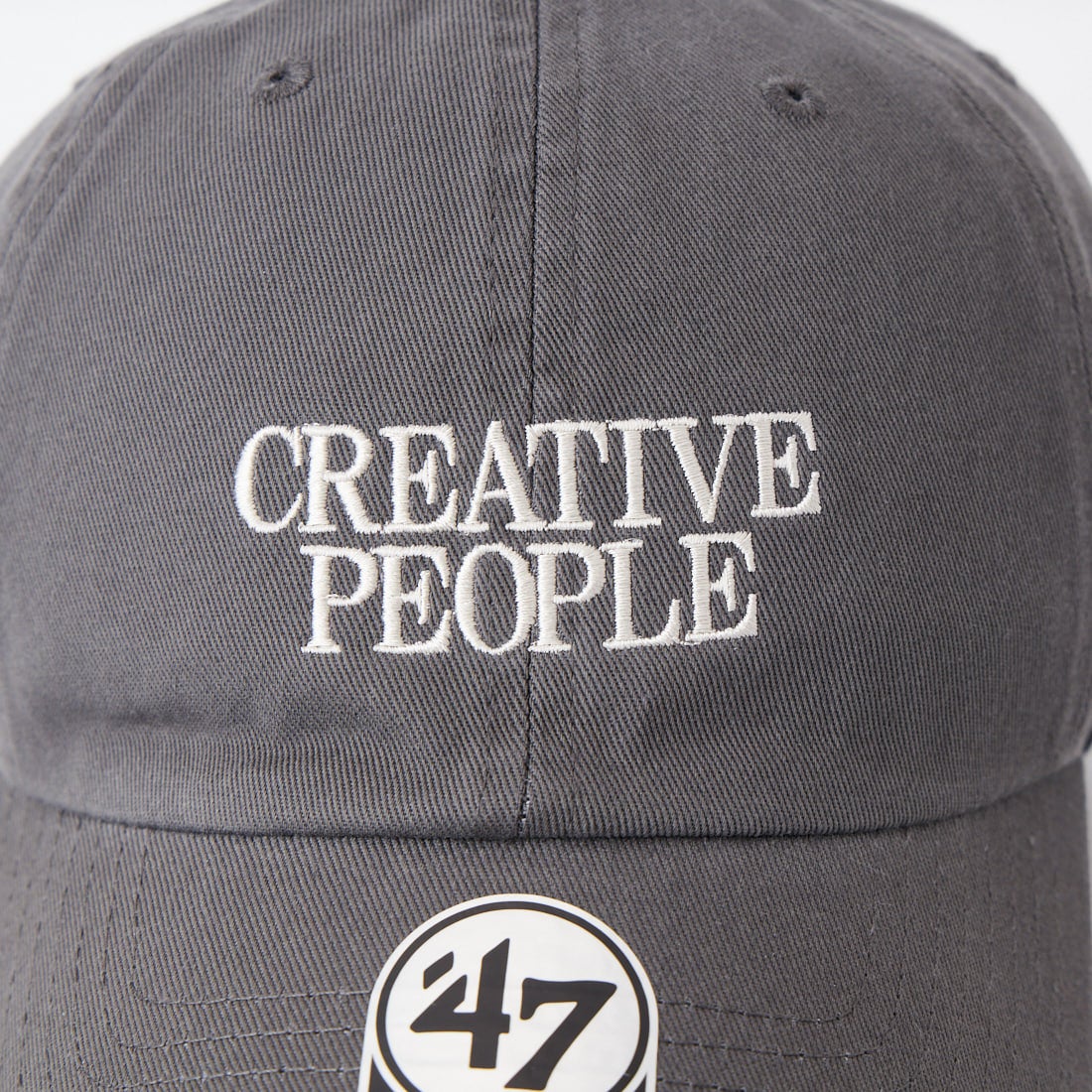 Americana [アメリカーナ] AMERCN 47クリーンナップ ロゴ刺繍キャップ [FC-025] ﾁｬｺｰﾙ