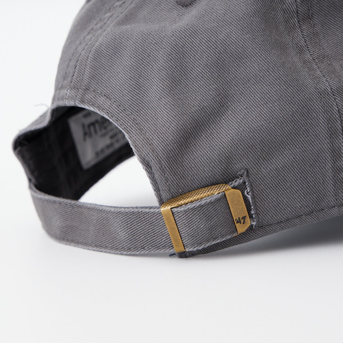 Americana [アメリカーナ] AMERCN 47クリーンナップ ロゴ刺繍キャップ [FC-025] ﾁｬｺｰﾙ