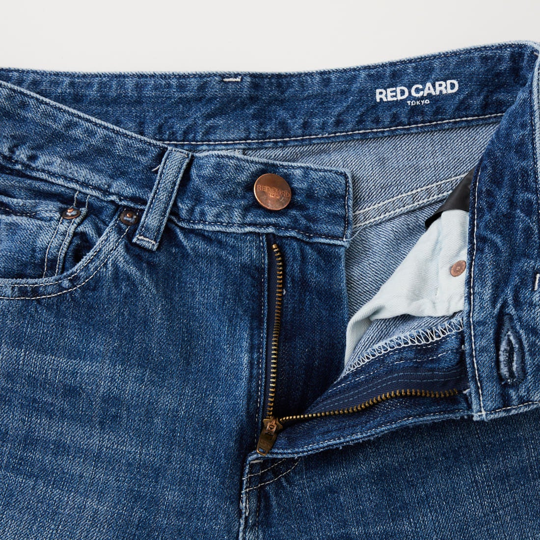RED CARD TOKYO [レッドカード トーキョー] ルーズフレアーデニム Twilight [98W12301AMD] K-AIR MID