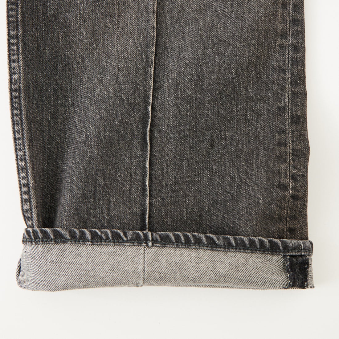 Name. [ネーム] 12オンスデニム ストレートピンタックパンツ [NMPT-043] BLACK