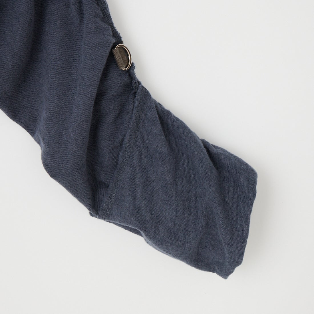 Name. [ネーム] ギャザー ロングスリーブTシャツ [NMCU-060] BLUE