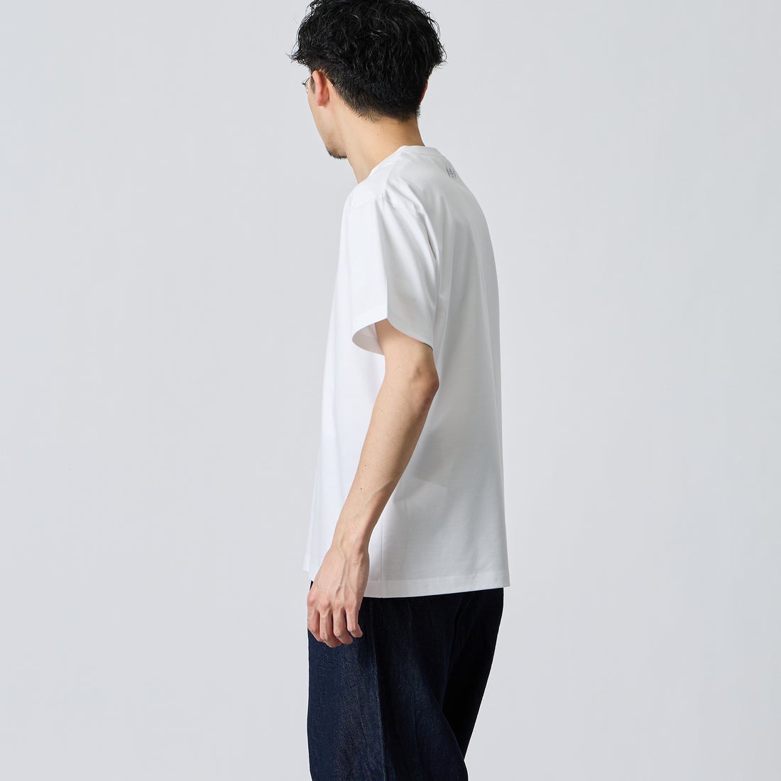 TATRAS [タトラス] SELO/セロ ショートスリーブTシャツ [MCKZ0053083588] WHITE &&モデル身長：168cm 着用サイズ：1&&