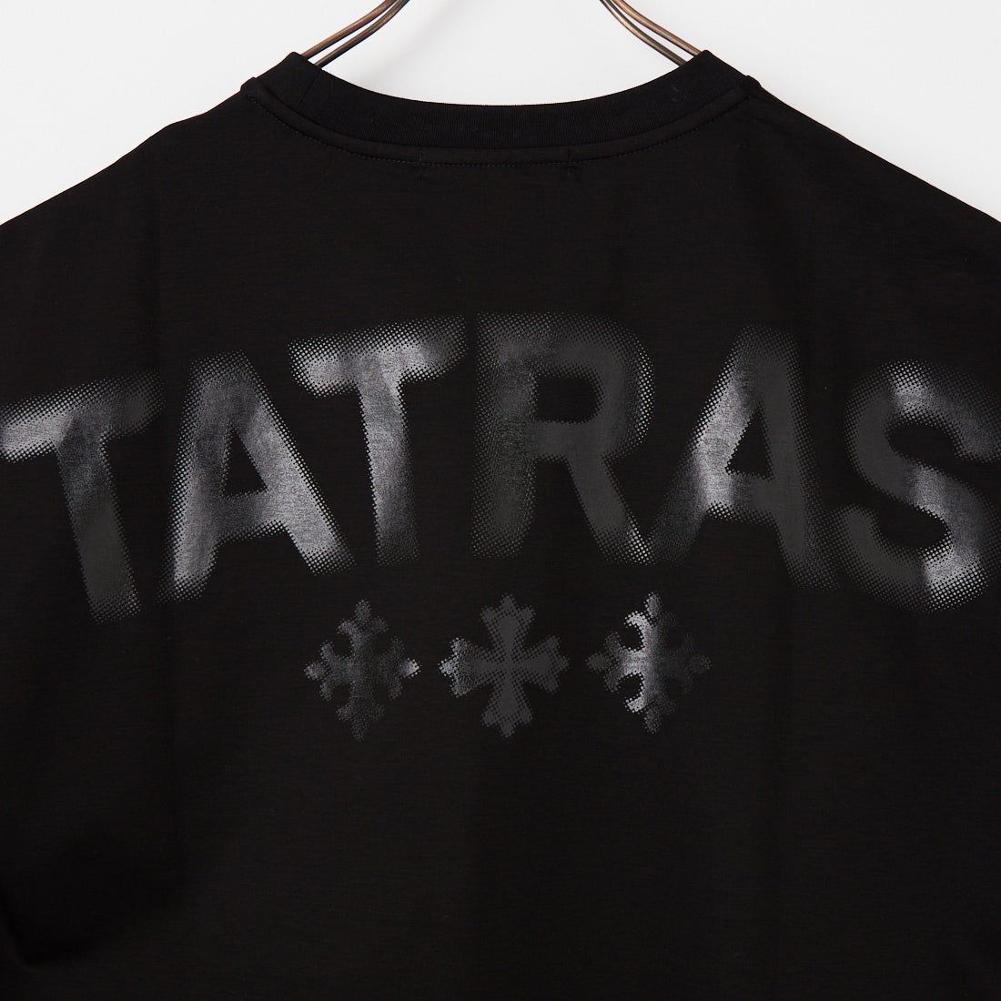 TATRAS [タトラス] TIDEO/ティデオ ショートスリーブTシャツ [MCKZ0368083588] BLACK