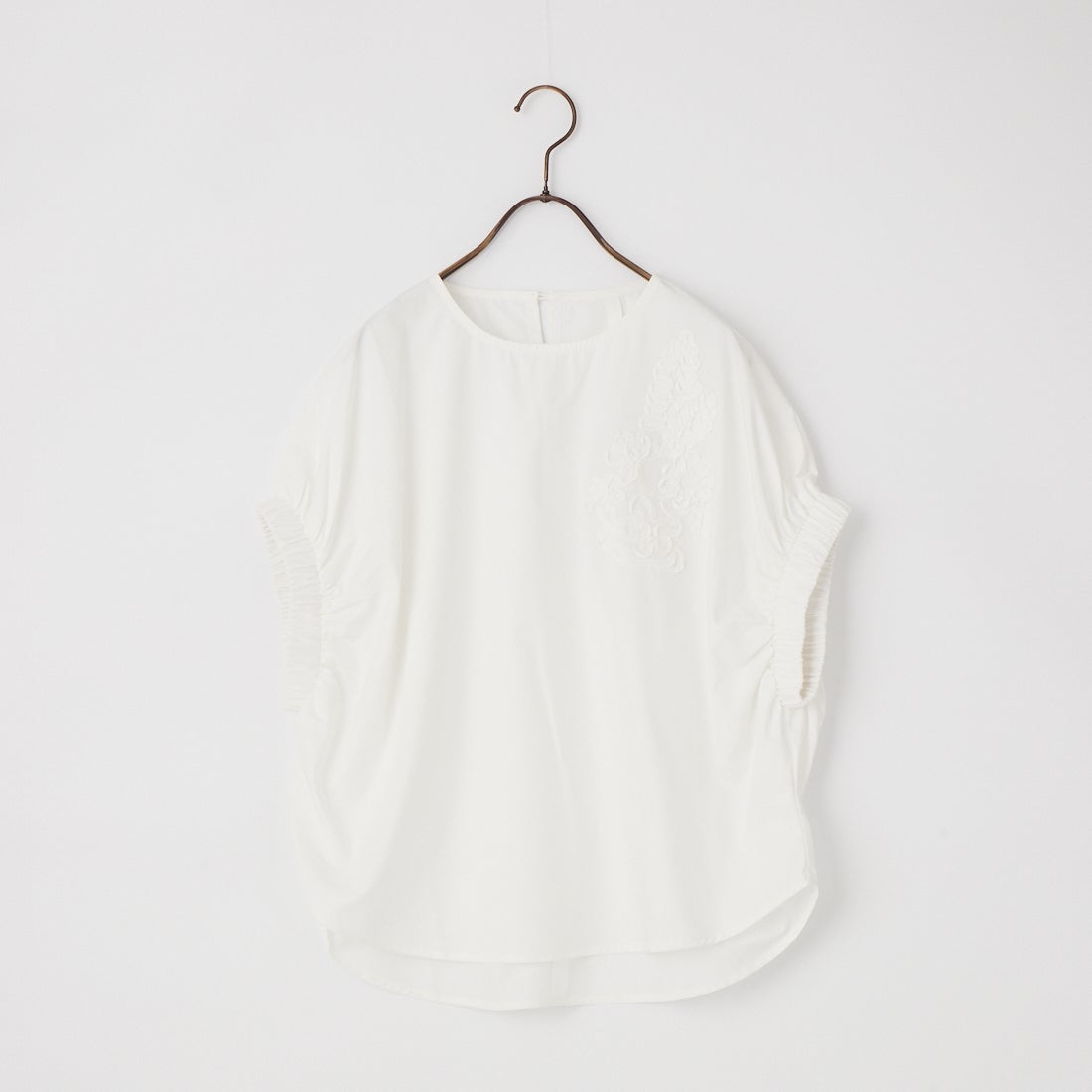 Kelen [ケレン] コード刺繍デザイントップス PAKIA [LKL26HBL2292] OFFWHITE