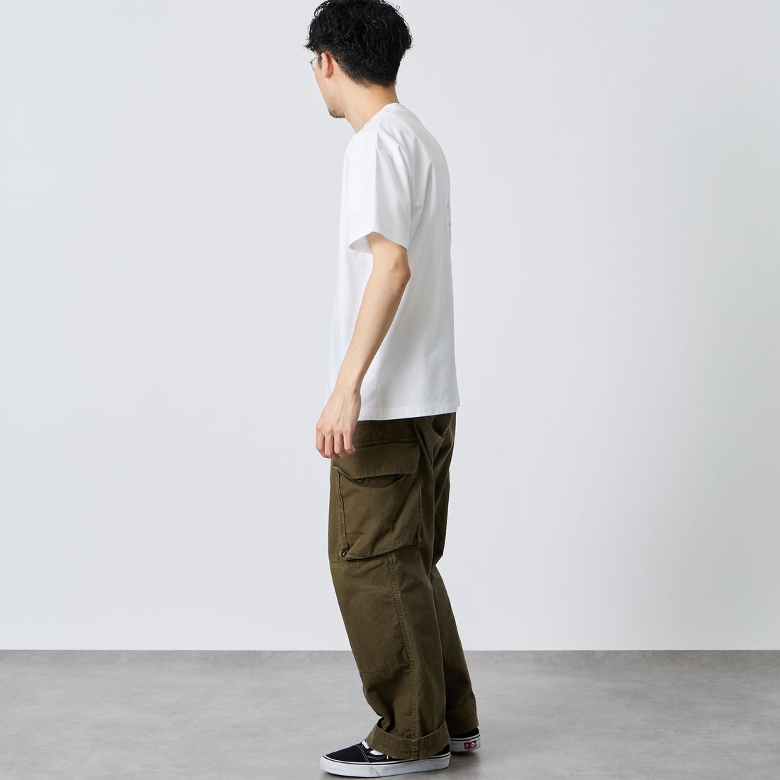 TATRAS [タトラス] NUNKI/ヌンキ ショートスリーブTシャツ [MCKZ0378083588] WHITE &&モデル身長：168cm 着用サイズ：1&&