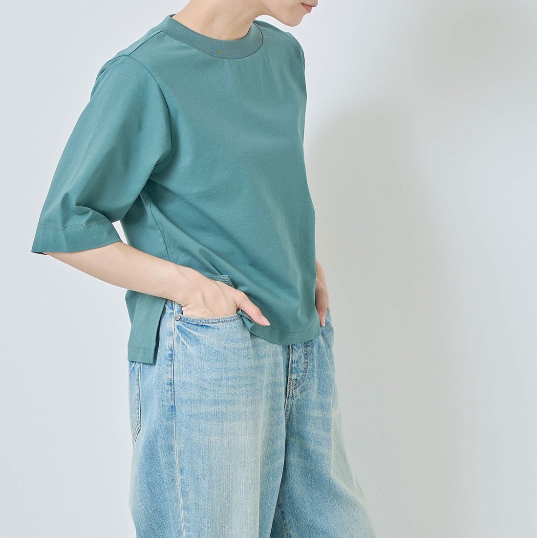 Kelen [ケレン] ハーフスリーブトップス HARP [LKL26HCS2025] LTGREEN