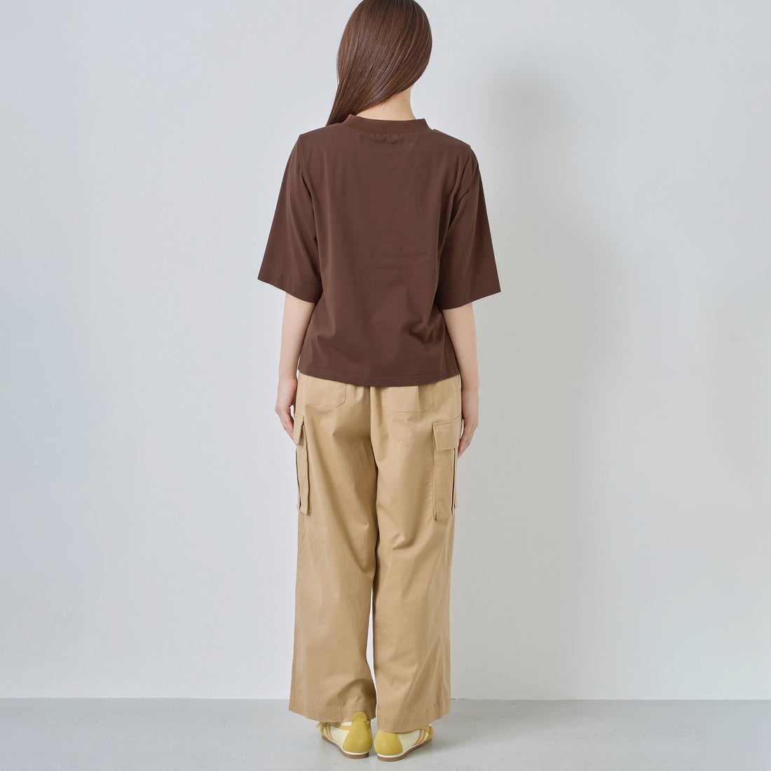 Kelen [ケレン] ハーフスリーブトップス HARP [LKL26HCS2025] BROWN